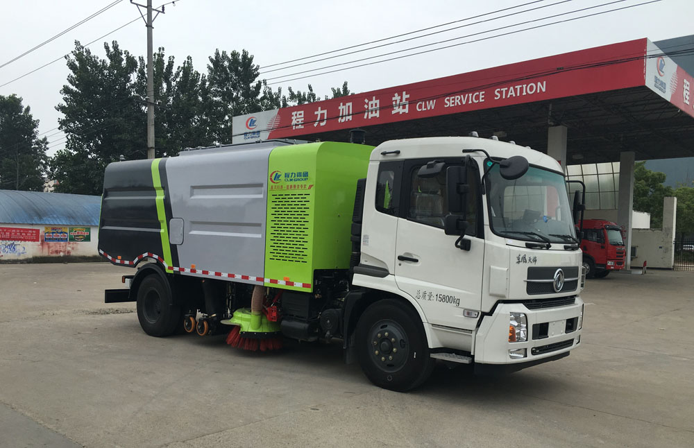 程力東風(fēng)天錦8方干掃車