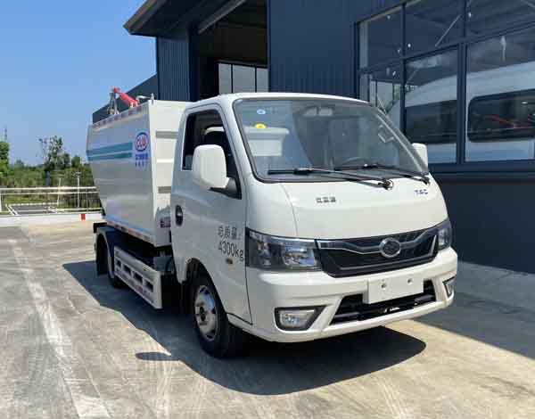 程力牌CL5041ZZZBEV型純電動(dòng)自裝卸式垃圾車