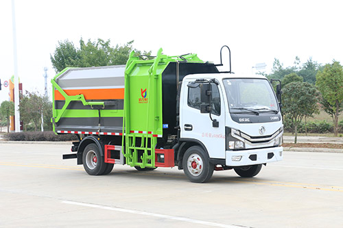 凱力風(fēng)牌KLF5041ZZZE6型自裝卸式垃圾車